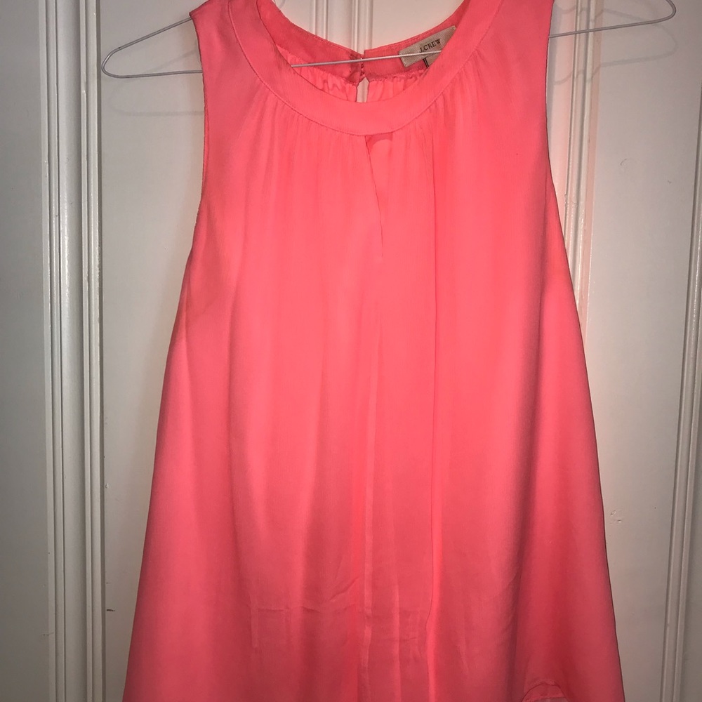 J Crew coral shell